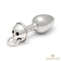 MASTER MEDIUM SILVER RHODIUM SKULL